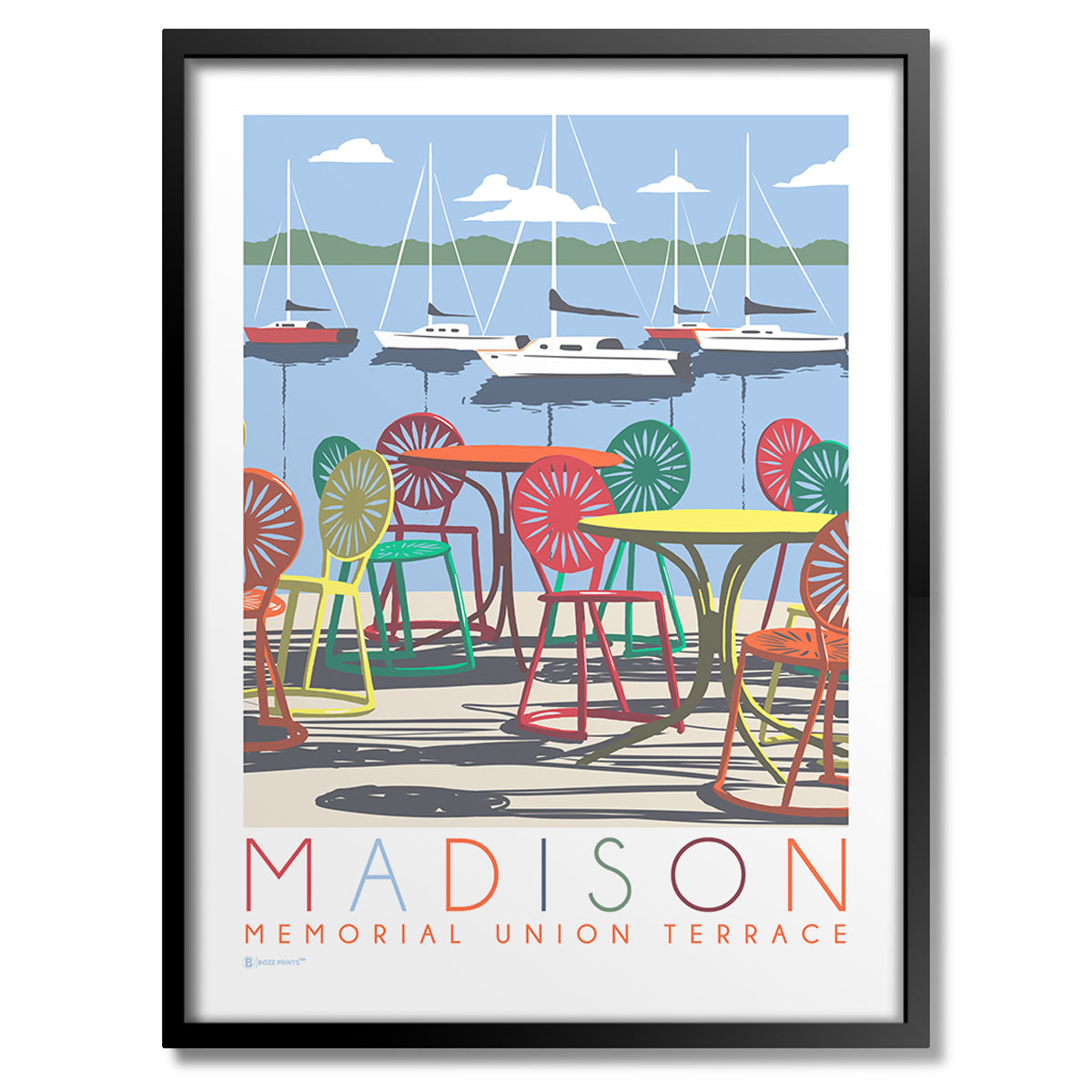 Madison Memorial Union Terrace Print