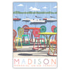 Madison Memorial Union Terrace Postcard