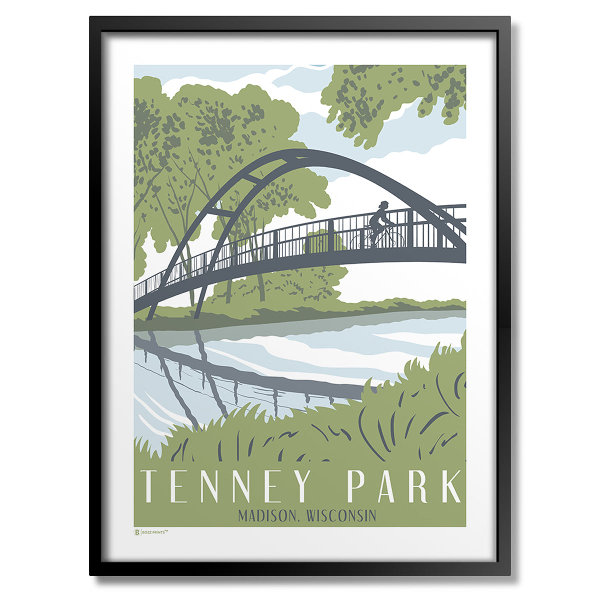 Madison Tenney Park Print - Bozz Prints