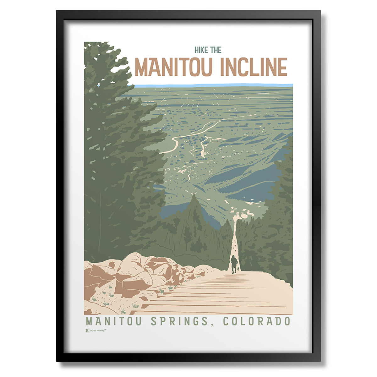 Manitou Incline Print - Bozz Prints
