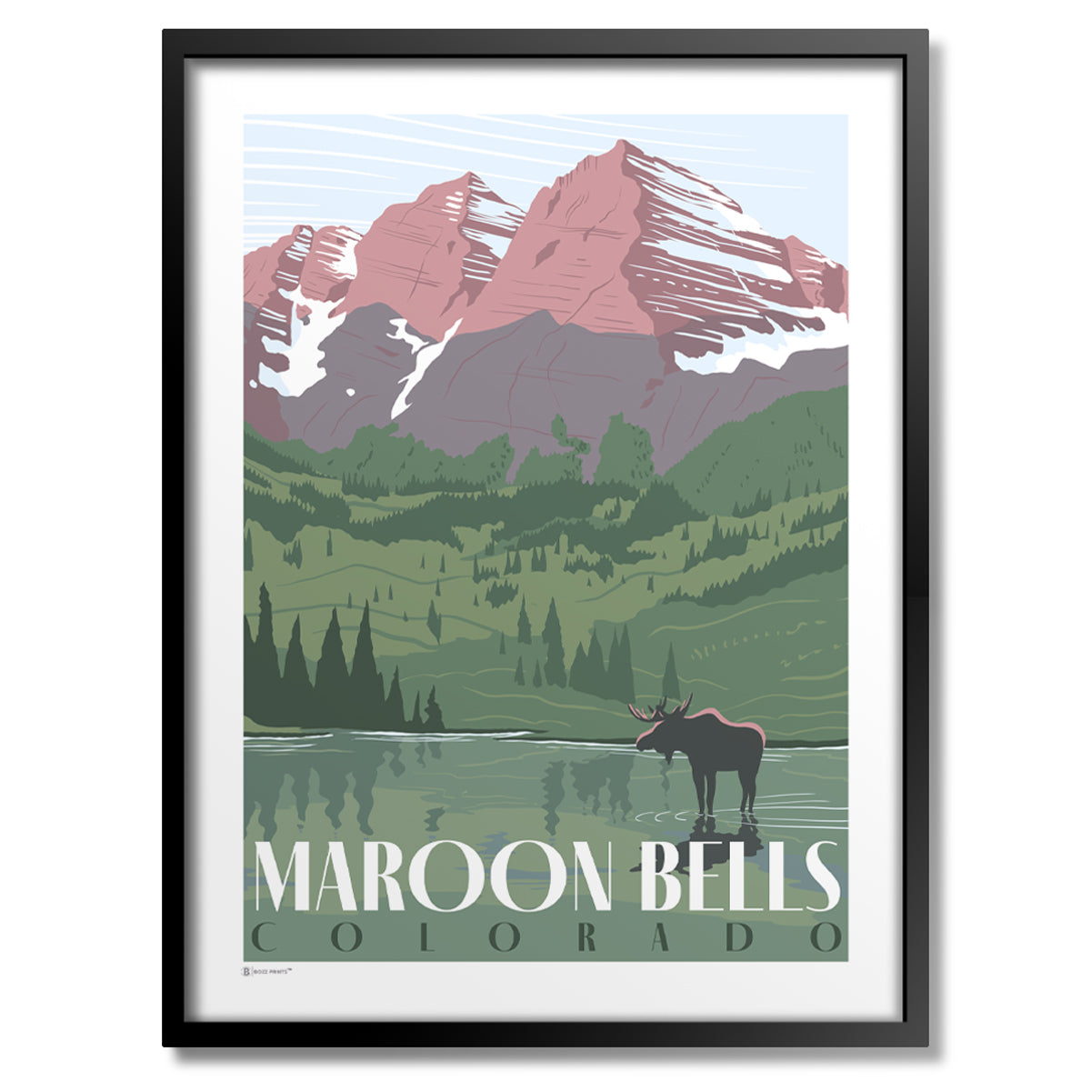 Maroon Bells Aspen Print - Bozz Prints