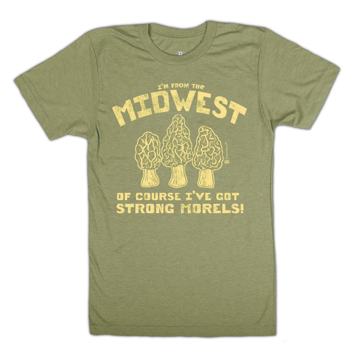 Midwest Morels T-Shirt - Bozz Prints