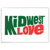 Midwest Love Greeting Card - Bozz Prints