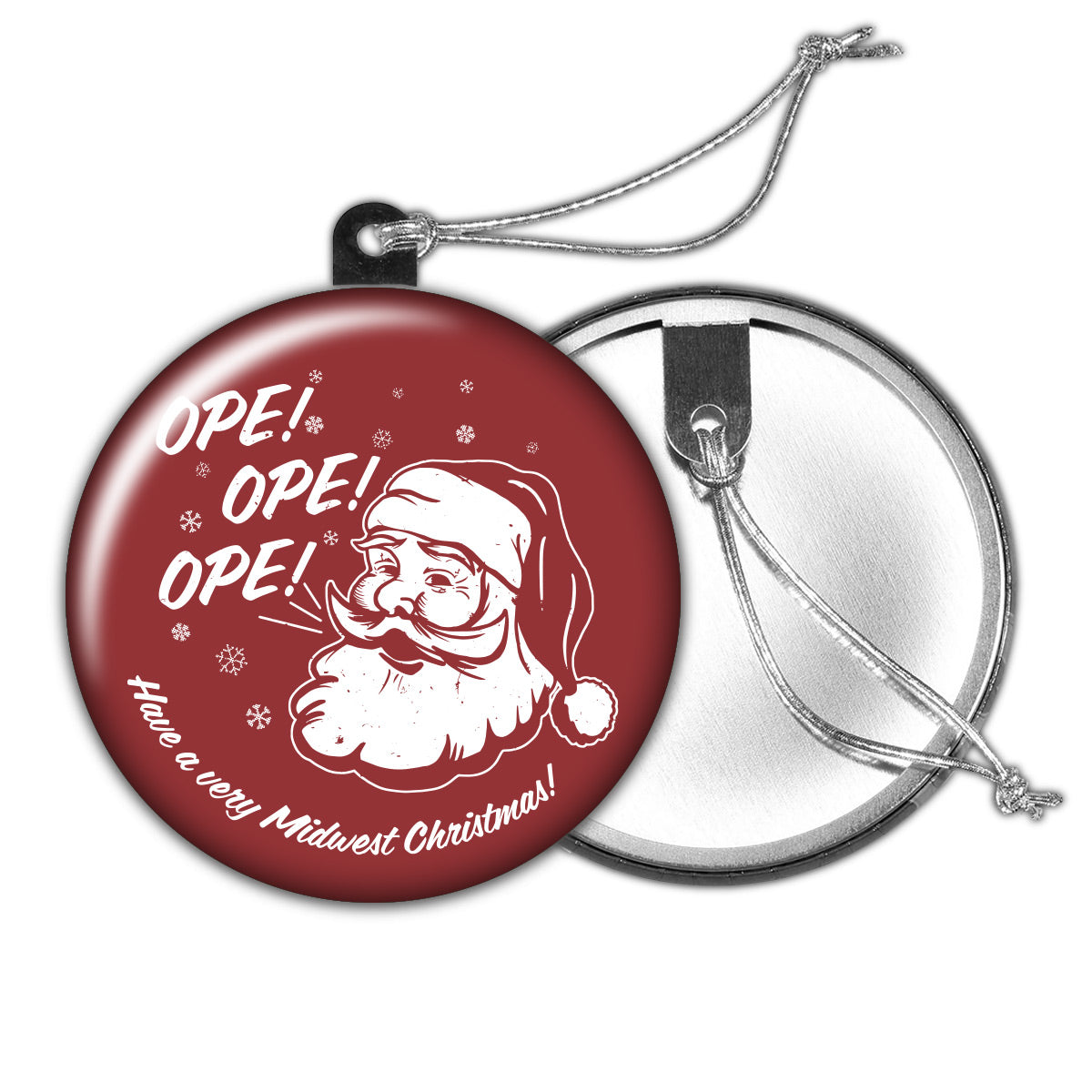 Midwest Santa Holiday Ornament