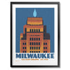 Milwaukee Gas Light Building Print