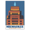 Milwaukee Gas Light Building Postcard