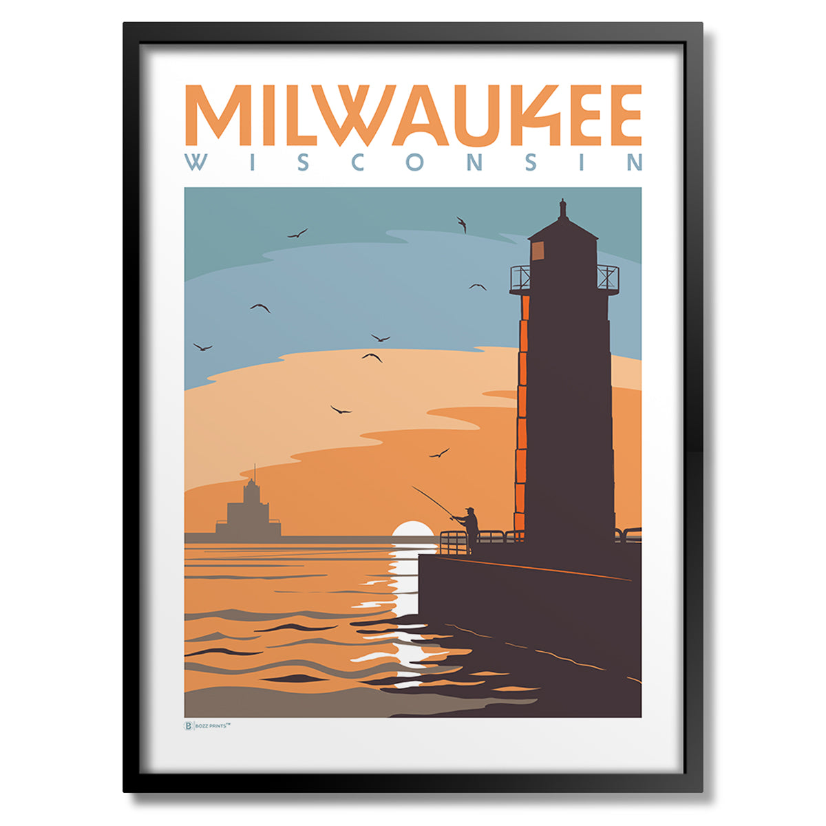Milwaukee Pierhead Lighthouse Print
