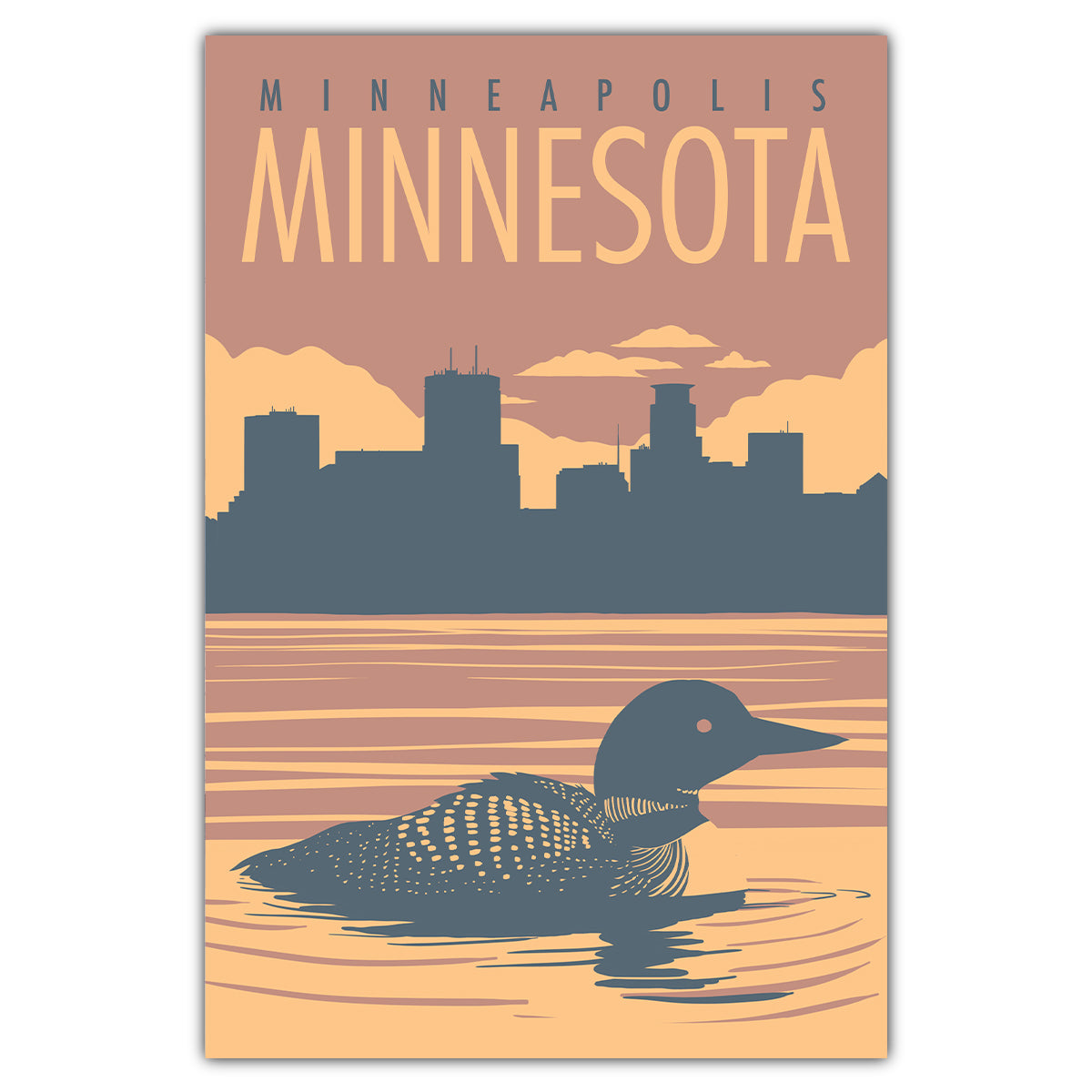 Minneapolis Bde Maka Ska Postcard