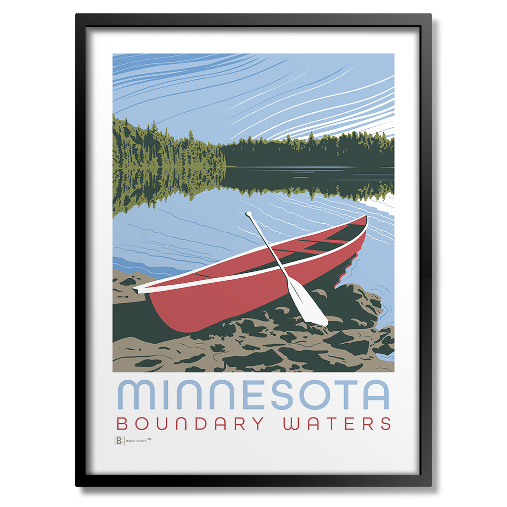 Minnesota Boundary Waters Print - Bozz Prints