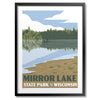 Mirror Lake State Park Wisconsin Print