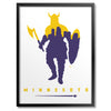 Minnesota Football Print - Bozz Prints