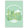 Minneapolis Circle Postcard - Bozz Prints