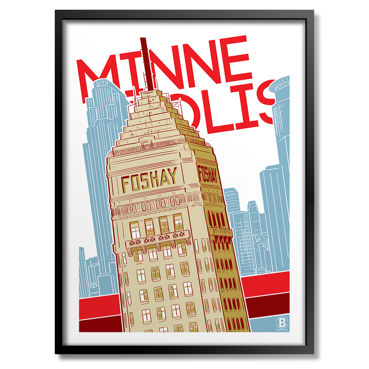 Minneapolis Foshay Tower Print - Bozz Prints