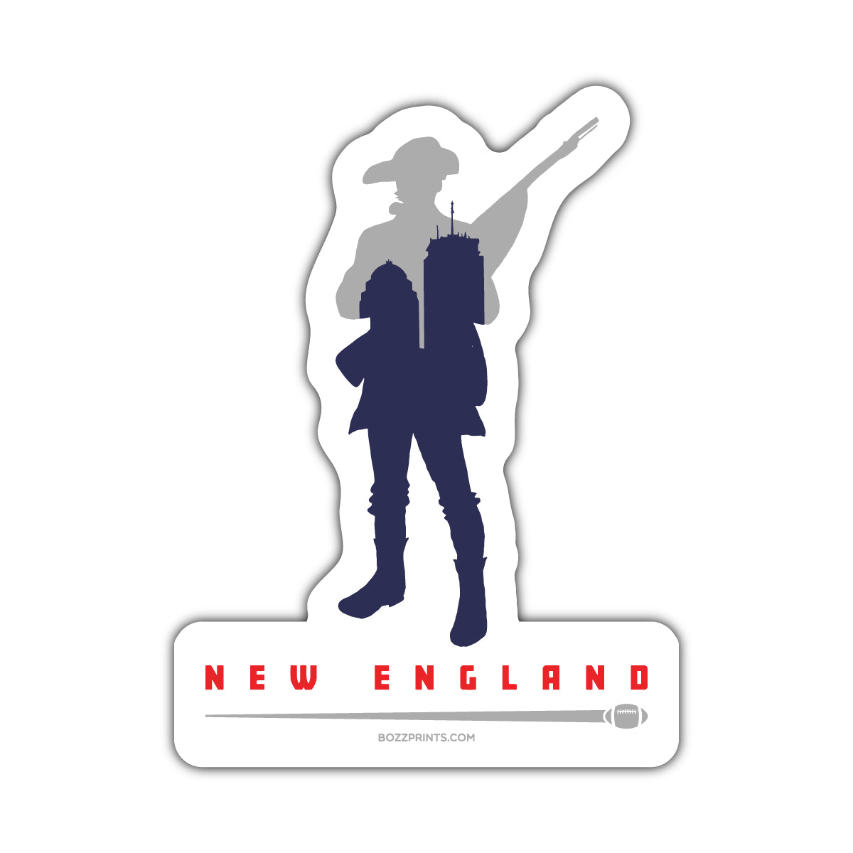 New England Football - Bozz Prints
