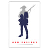 New England Football Postcard - Bozz Prints