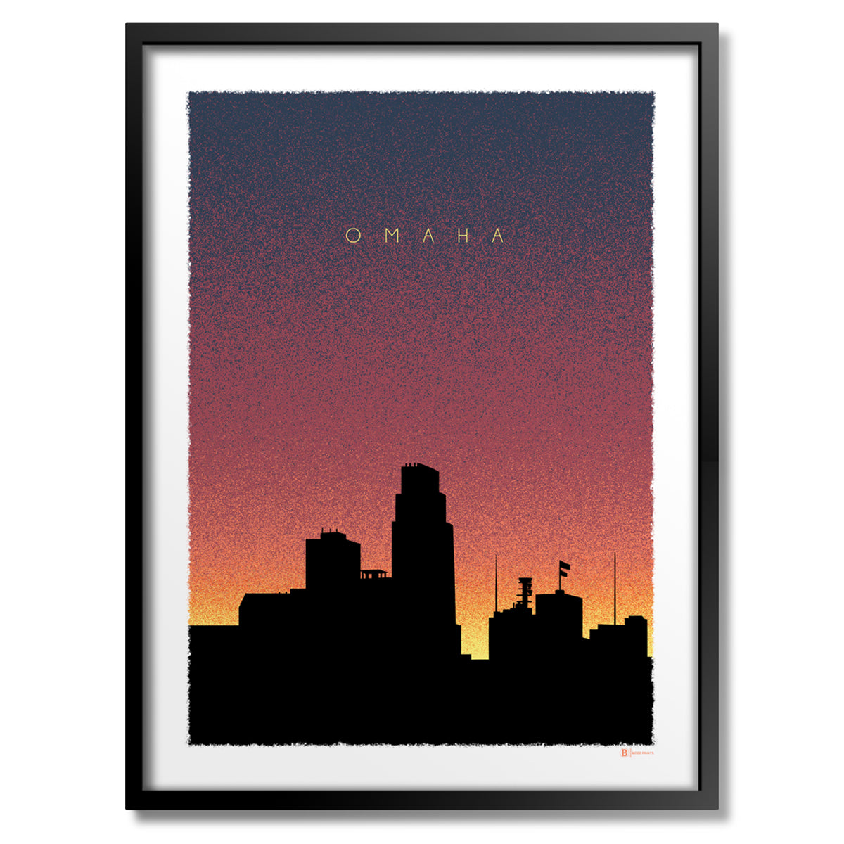 Omaha Dusk Print - Bozz Prints
