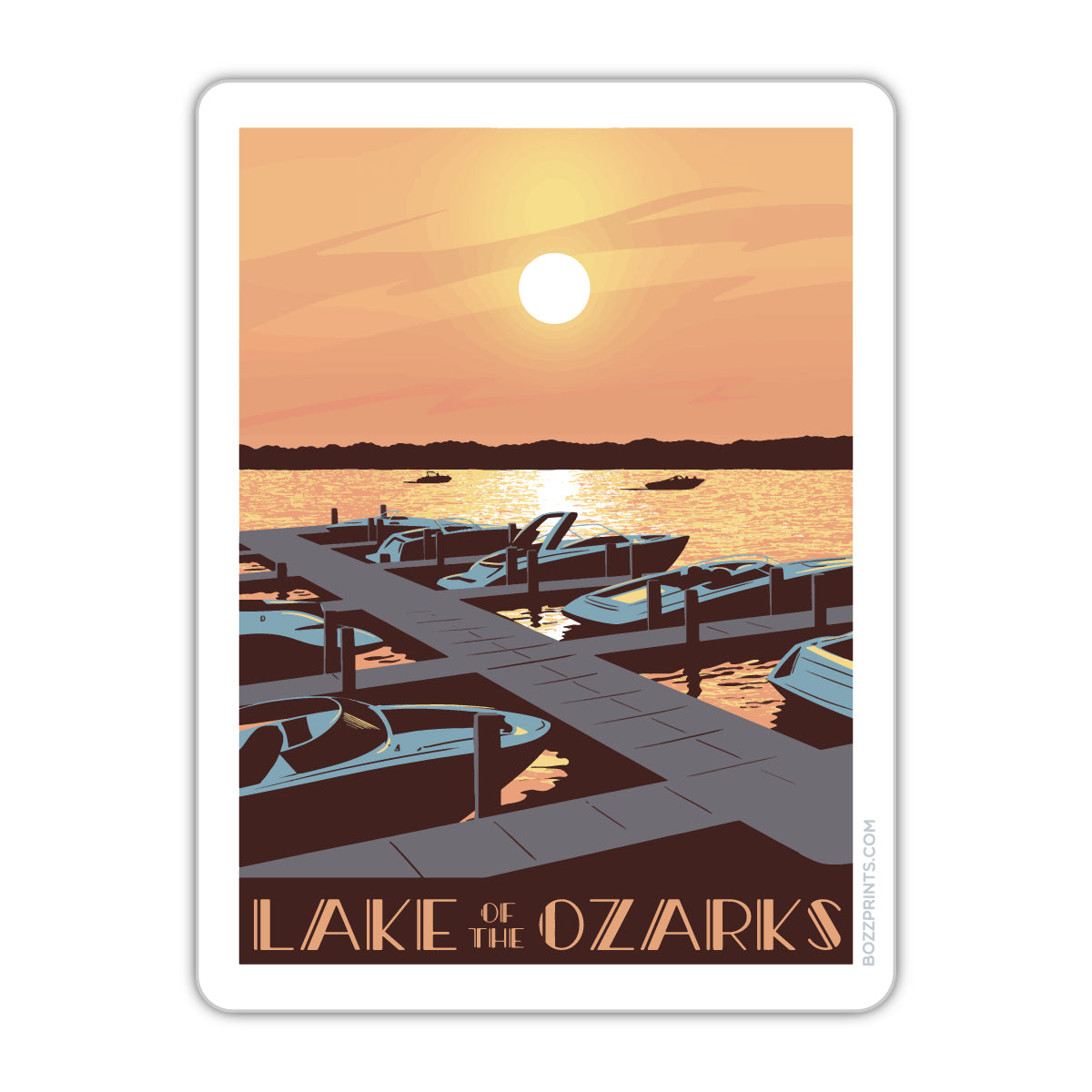 Lake of the Ozarks Sunset - Bozz Prints