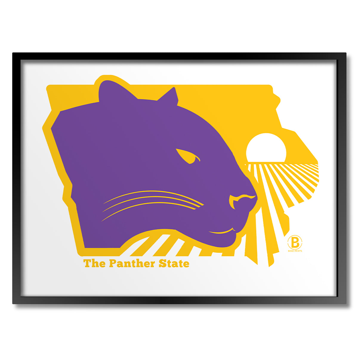 The Panther State Print - Bozz Prints