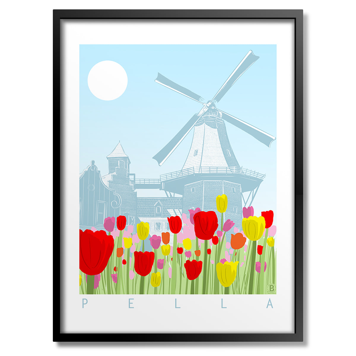 Pella Tulips Print - Bozz Prints