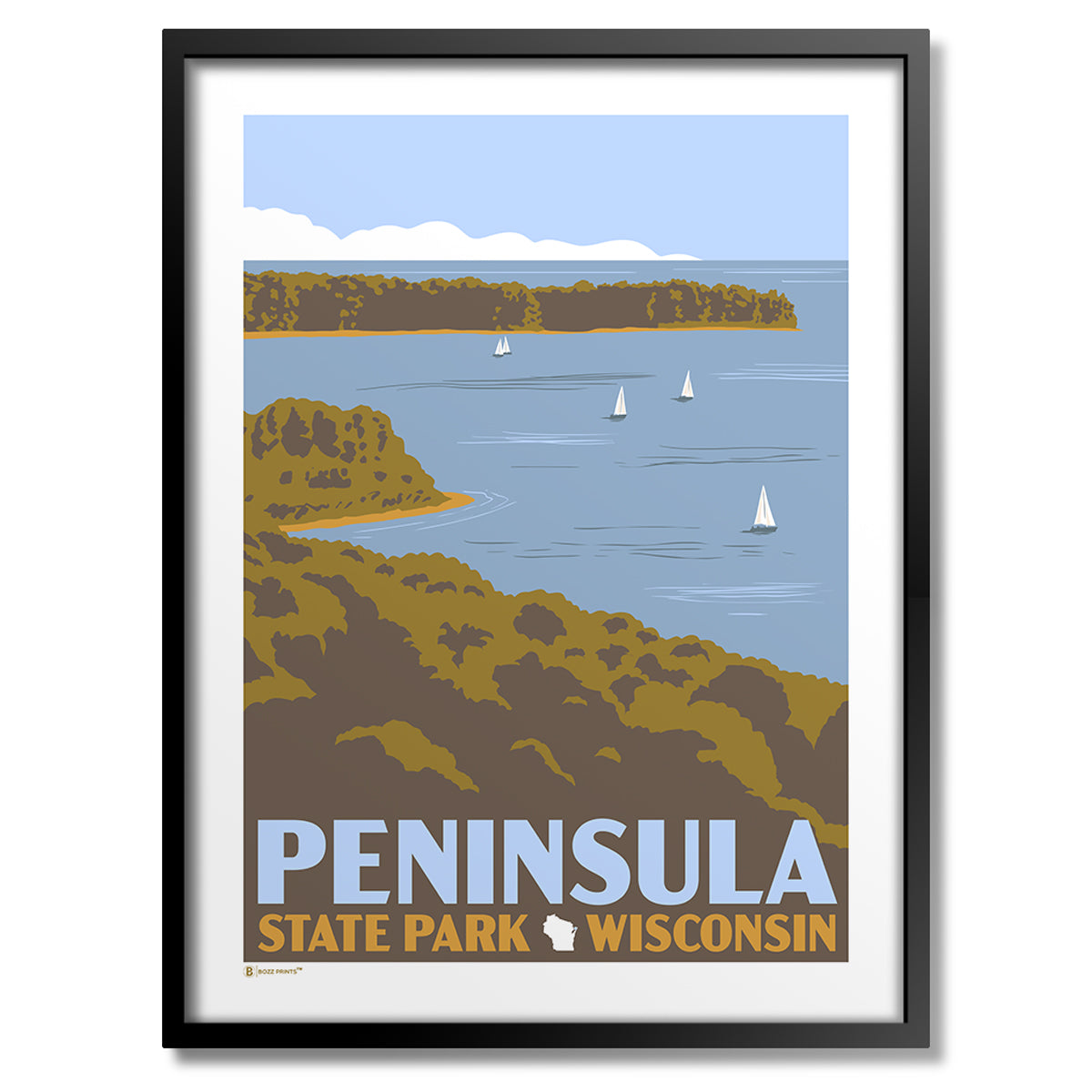 Peninsula State Park Wisconsin Art Print - Bozz Prints