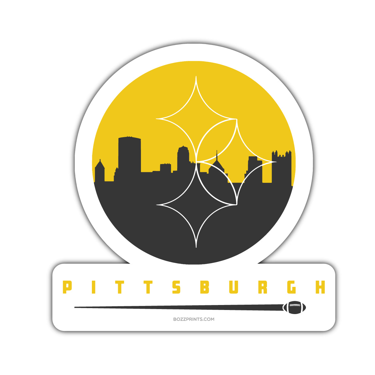 Pittsburgh Football - Bozz Prints