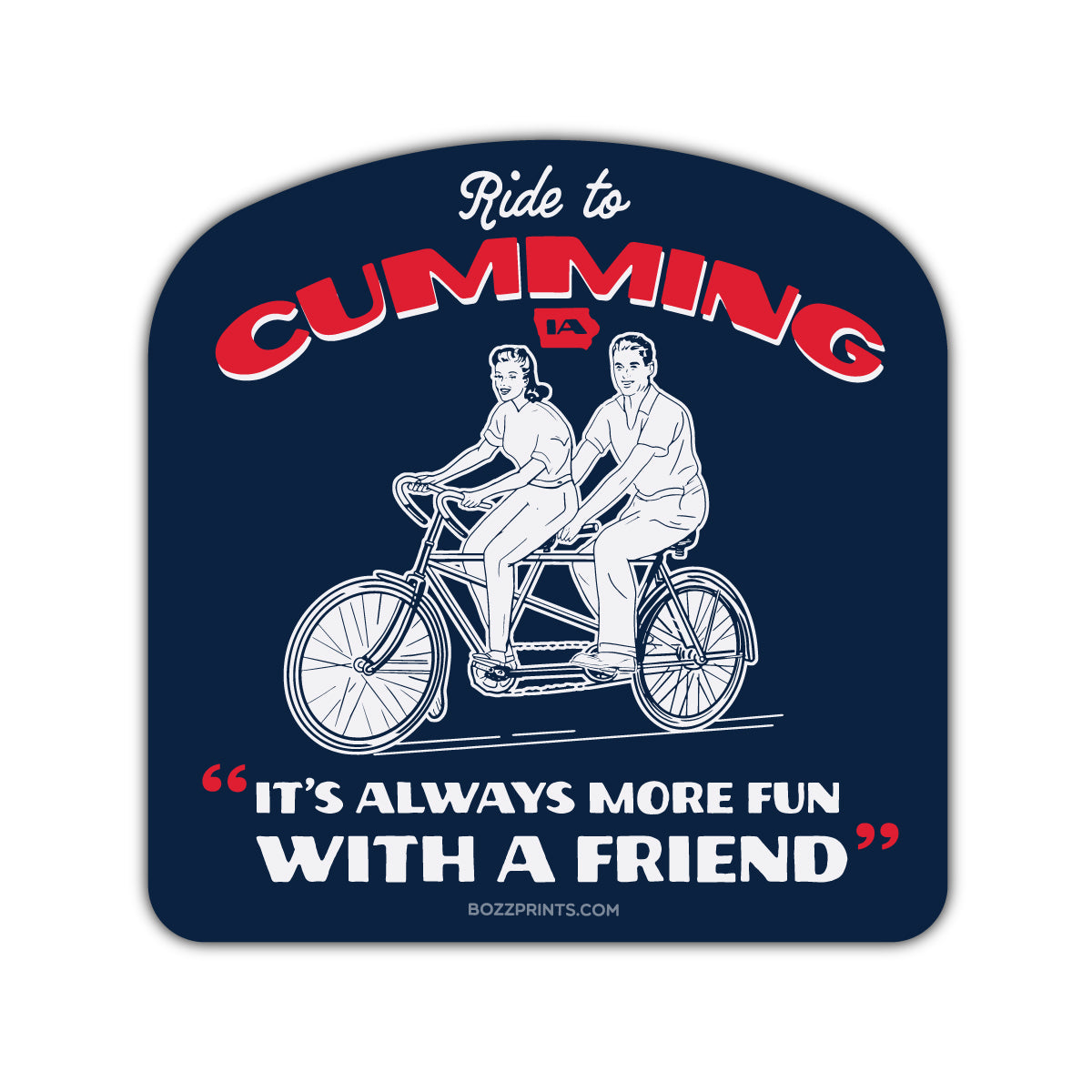 Ride to Cumming - Bozz Prints