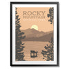 Rocky Mountain National Park Bear Lake Print - Bozz Prints