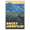 Rocky Mountain National Park Trail Ridge Road Postcard - Bozz Prints
