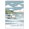 Saylorville Lake Marina Postcard - Bozz Prints