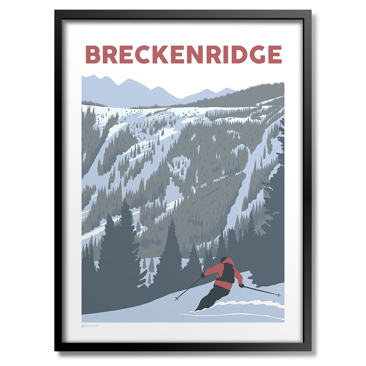 Ski Breckenridge Print - Bozz Prints