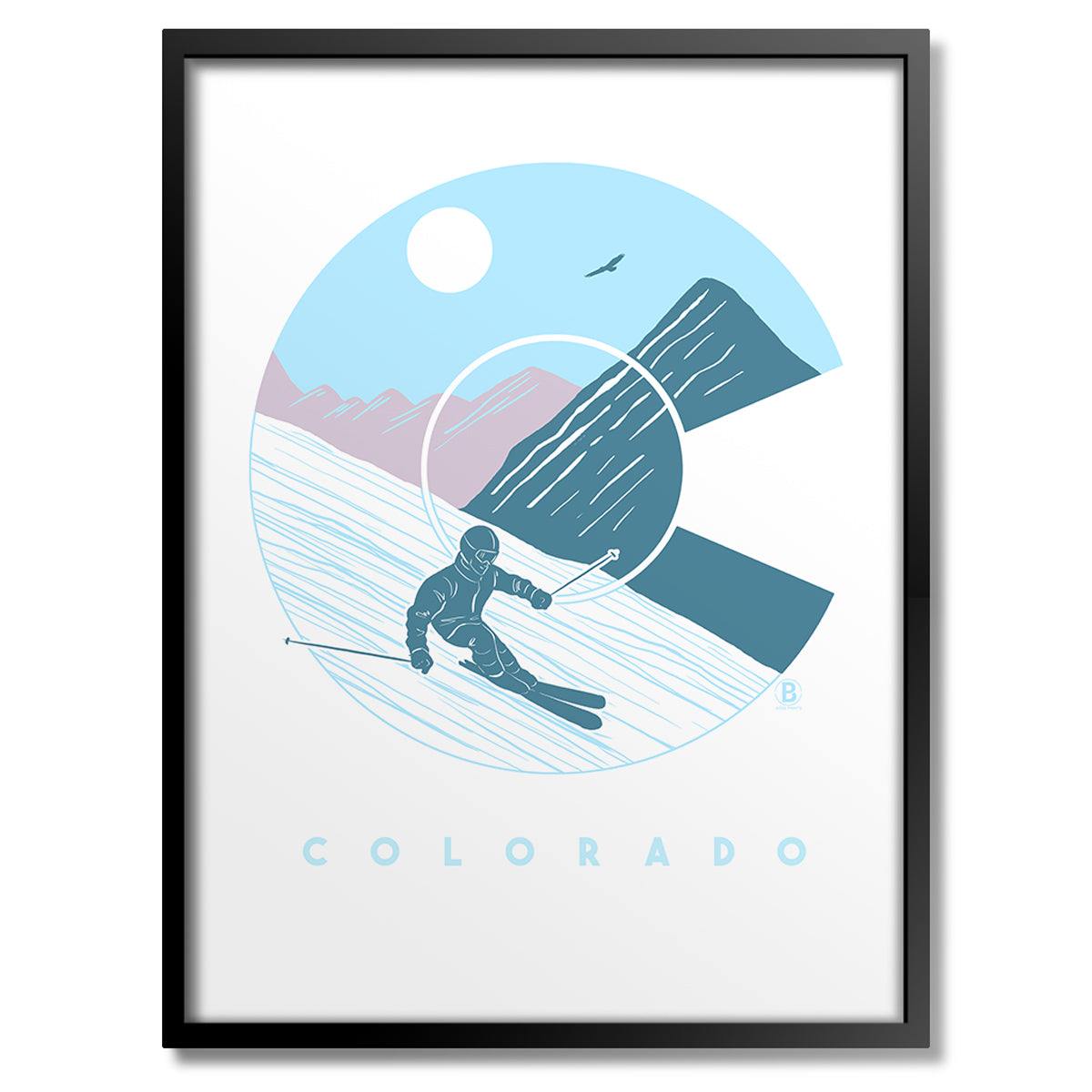 Ski Colorado Print - Bozz Prints