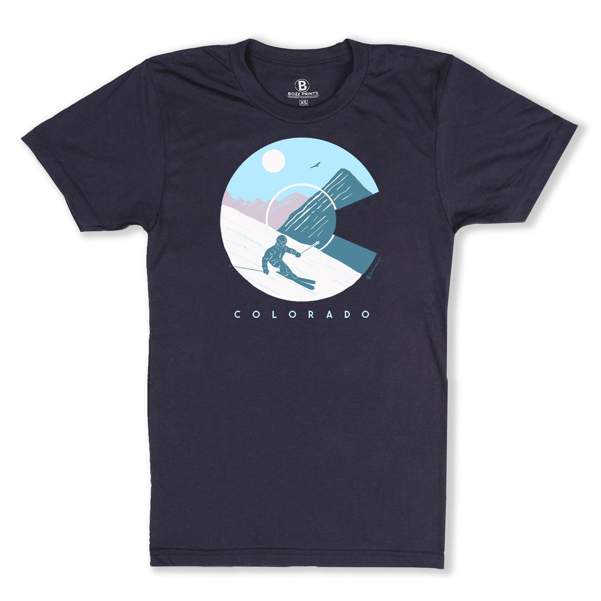 Ski Colorado T-Shirt - Bozz Prints