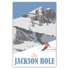Ski Jackson Hole Postcard - Bozz Prints
