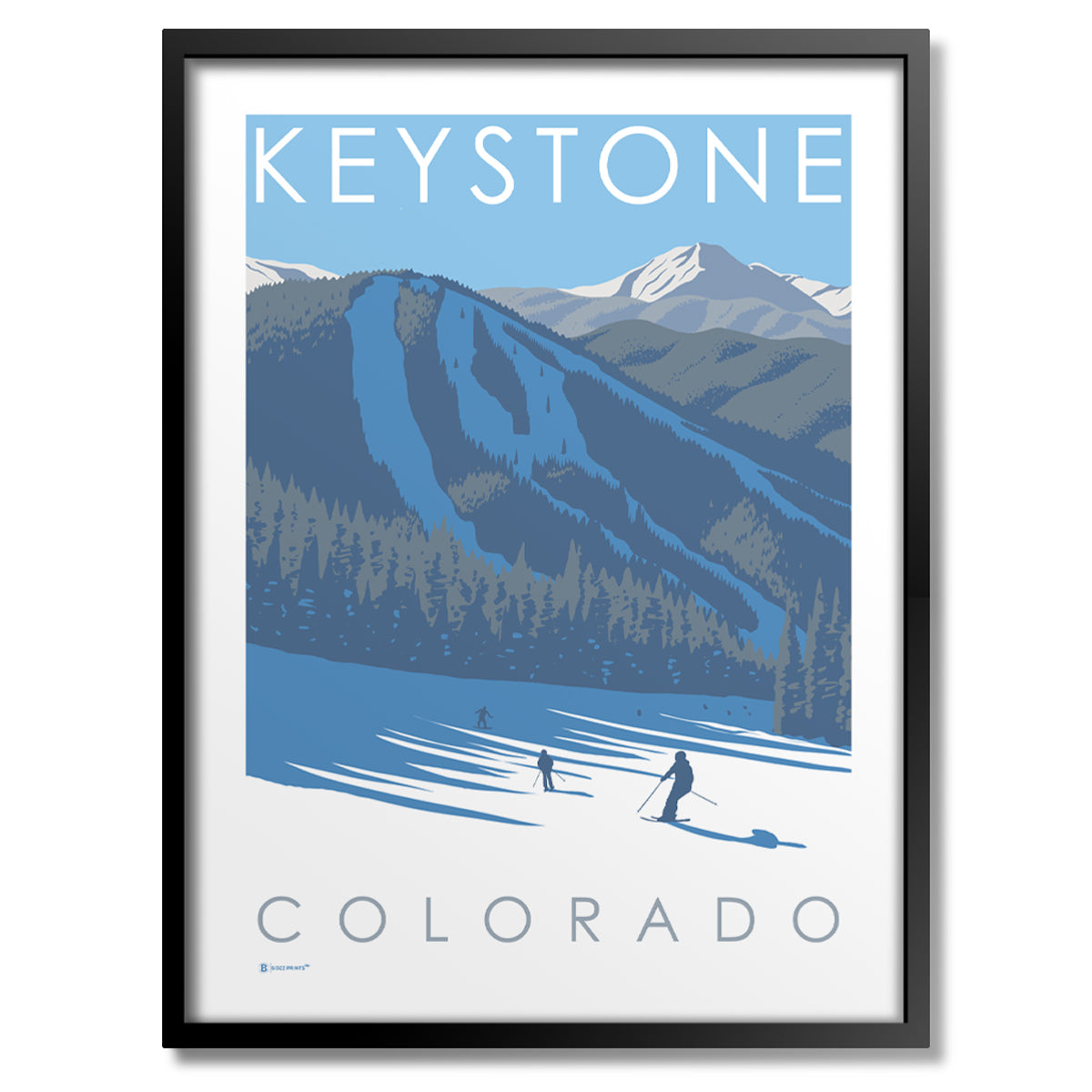 Ski Keystone Print - Bozz Prints