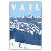 Ski Vail Postcard - Bozz Prints