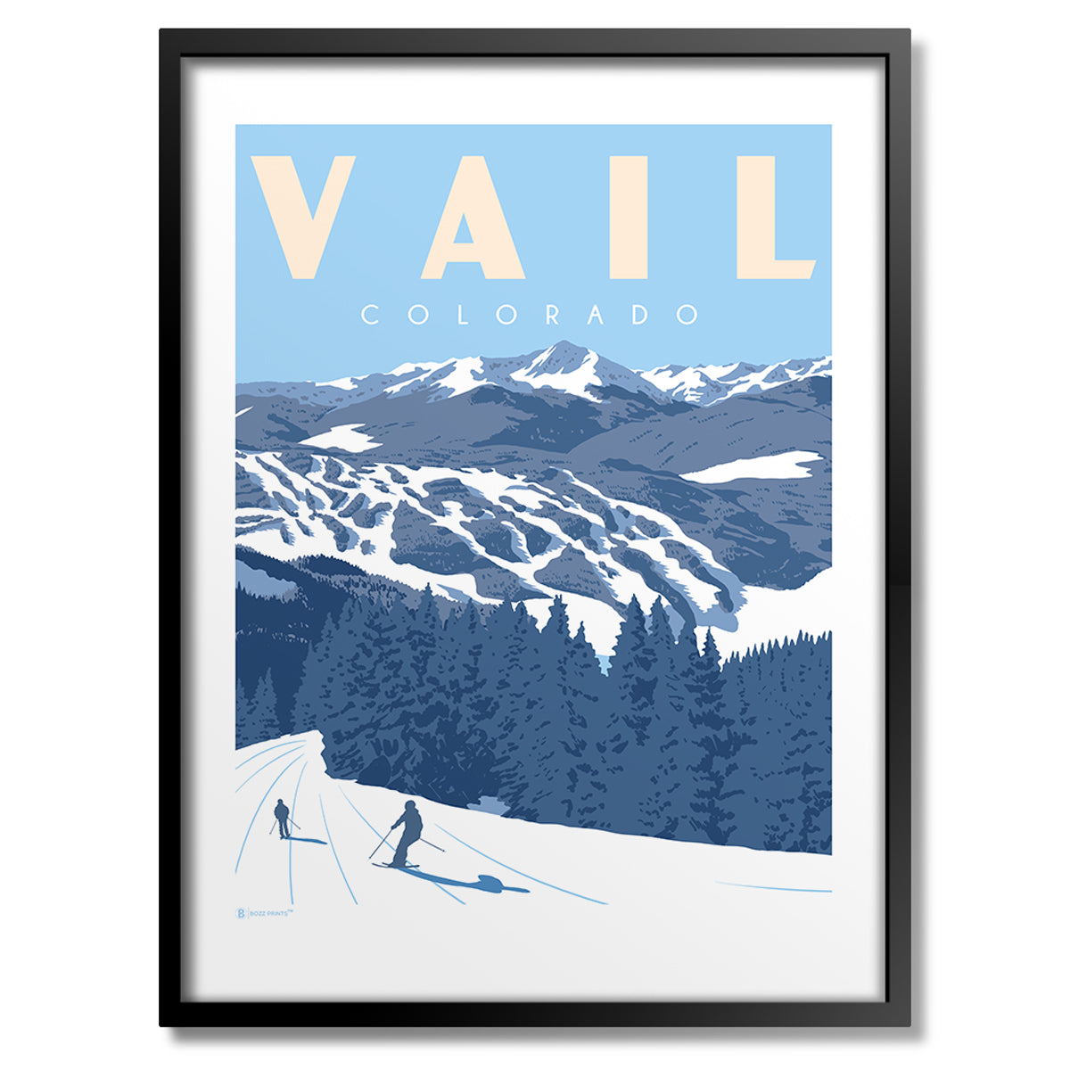 Ski Vail Print - Bozz Prints