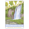 Spearfish Falls Postcard - Bozz Prints
