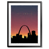 St. Louis Dusk Print - Bozz Prints