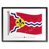 St. Louis Flag Print