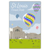 St. Louis Forest Park Art Hill Postcard