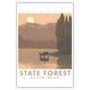 State Forest - Colorado State Park Postcard - Bozz Prints