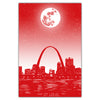 St. Louis Moon Postcard - Bozz Prints