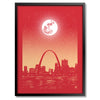 St. Louis Moon Print - Bozz Prints