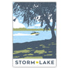 Storm Lake Postcard - Bozz Prints