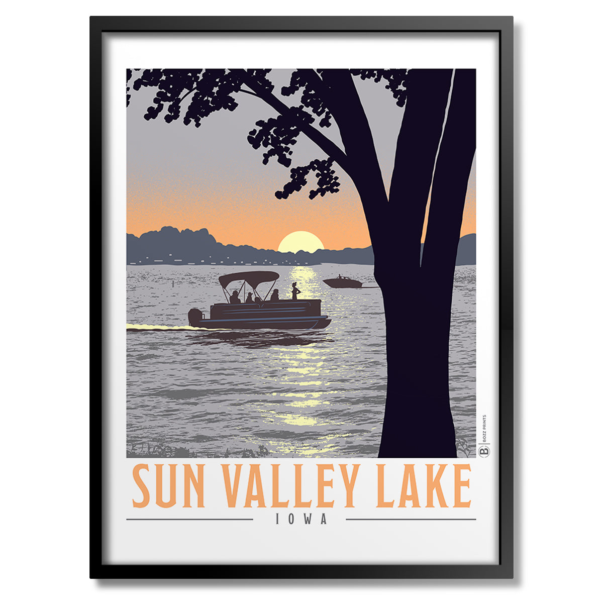 Sun Valley Lake Print - Bozz Prints