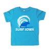 Surf Iowa Kids T-Shirt - Bozz Prints