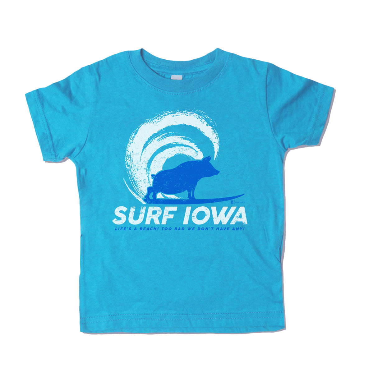 Surf Iowa Kids T-Shirt - Bozz Prints