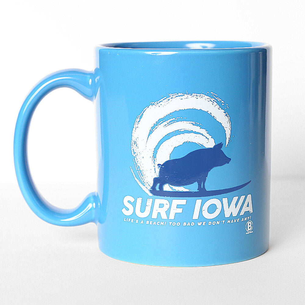 Surf Iowa Mug - Bozz Prints
