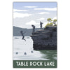 Table Rock Lake Cliffs Postcard - Bozz Prints
