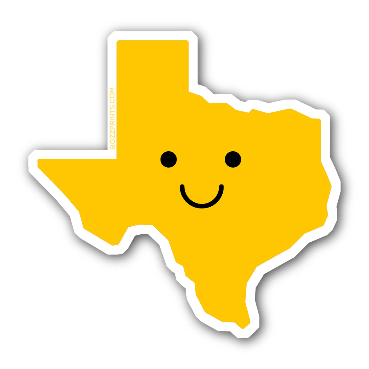 Smiley Face Texas - Bozz Prints